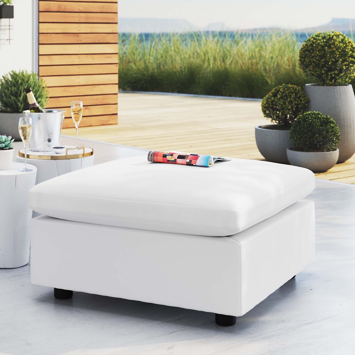 Modway Commix Outdoor Ottoman