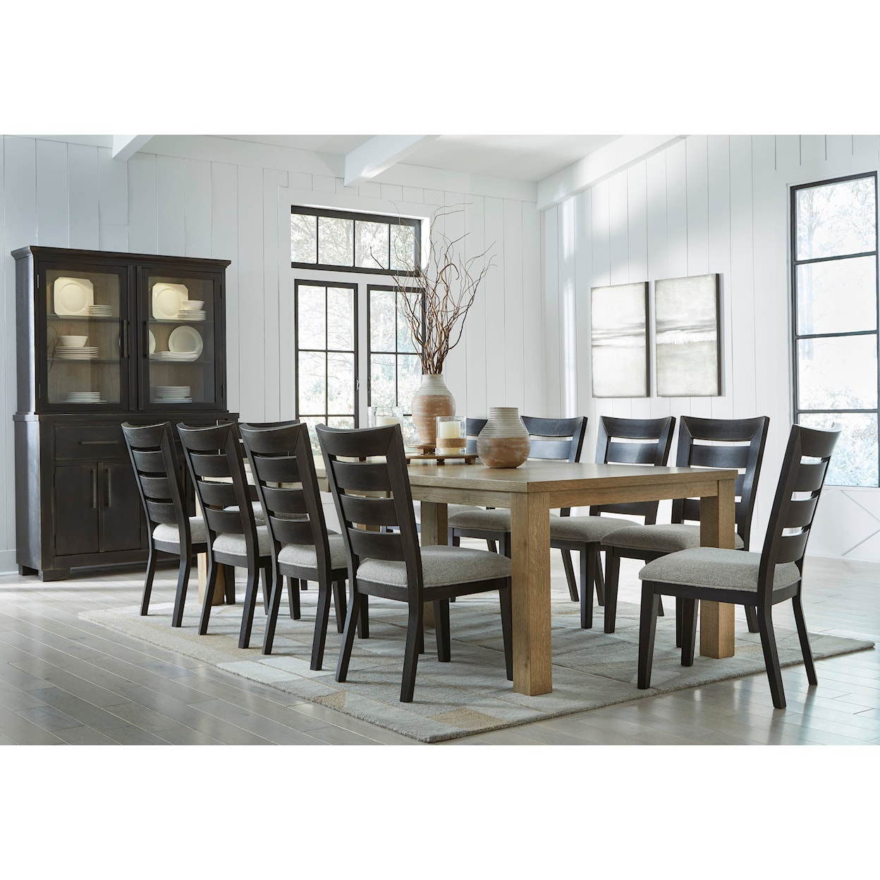 Signature Design by Ashley Galliden 11-Piece Dining Set