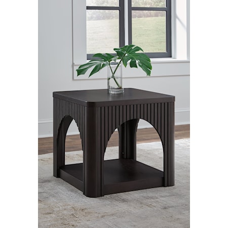 Square End Table