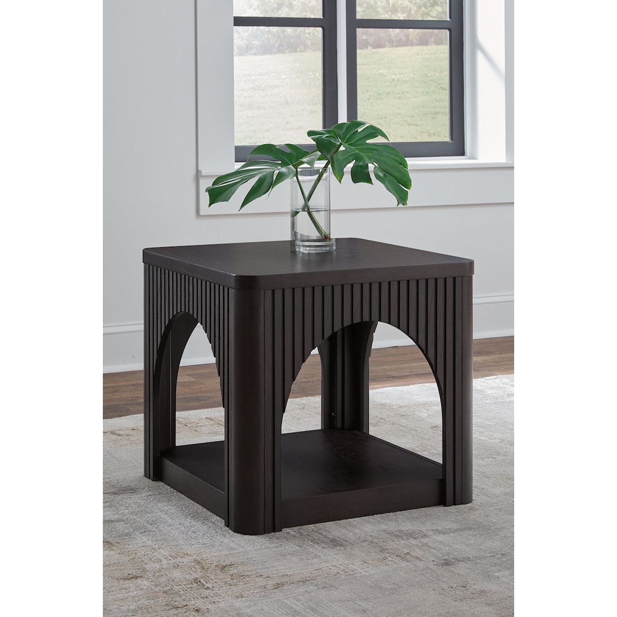 Benchcraft Yellink Coffee Table and 2 End Tables