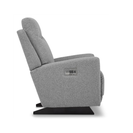 Upholstered Power Rocking Recliner