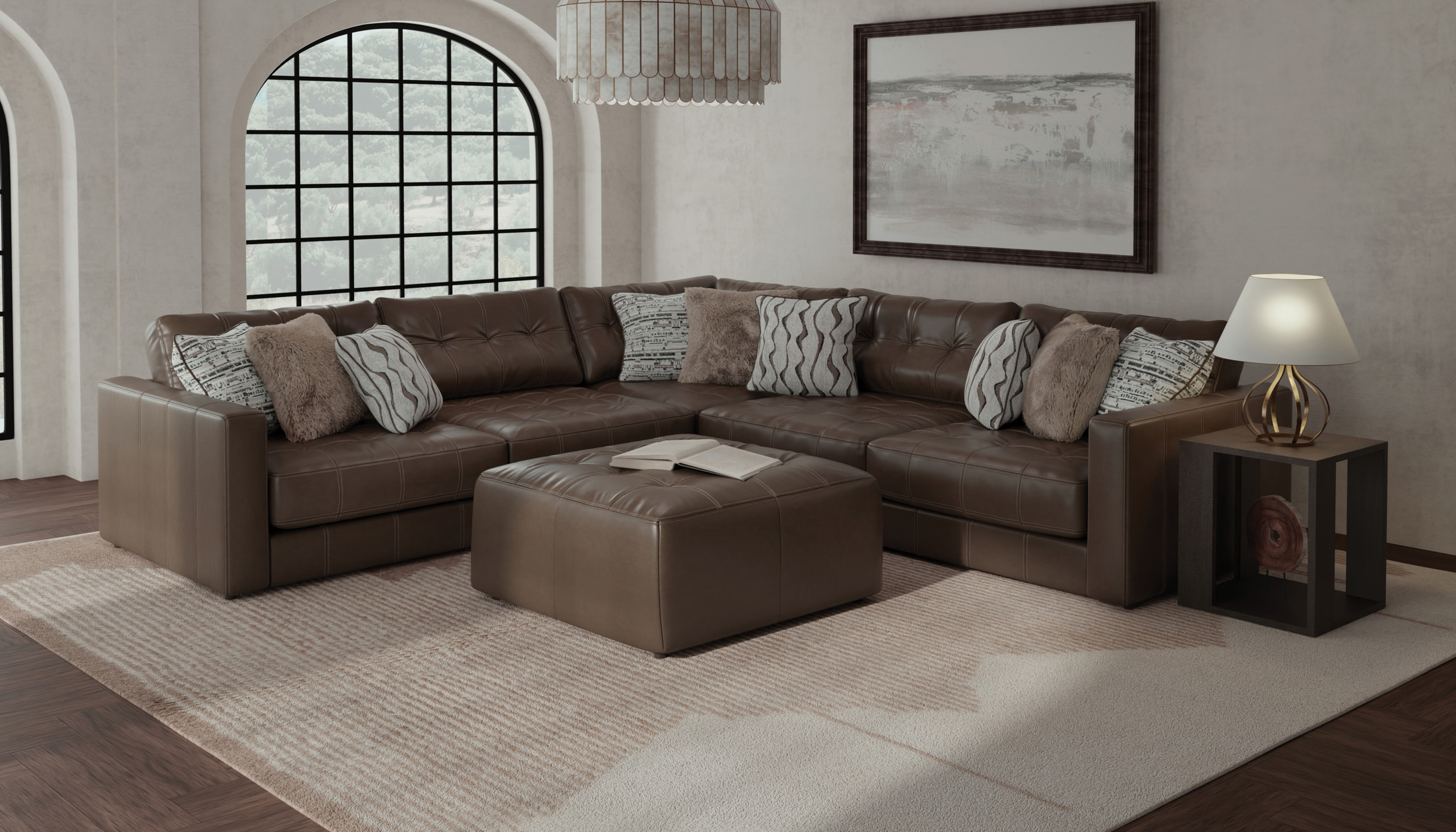 Jackson Furniture Siena Modular 6-Piece Sectional