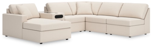 6-Piece Sectional With Chaise