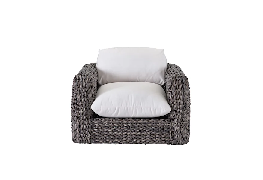 Coastal Living Outdoor Outdoor Montauk Swivel Lounge Chair by Universal at Esprit Decor Home Furnishings