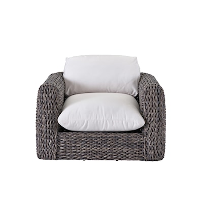 Universal Coastal Living Outdoor Outdoor Montauk Swivel Lounge Chair