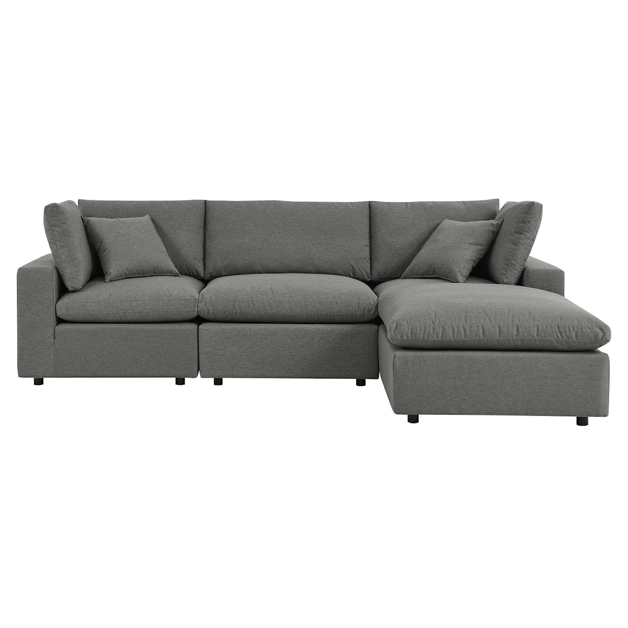 Modway Commix Outdoor 4-Piece Sectional Sofa