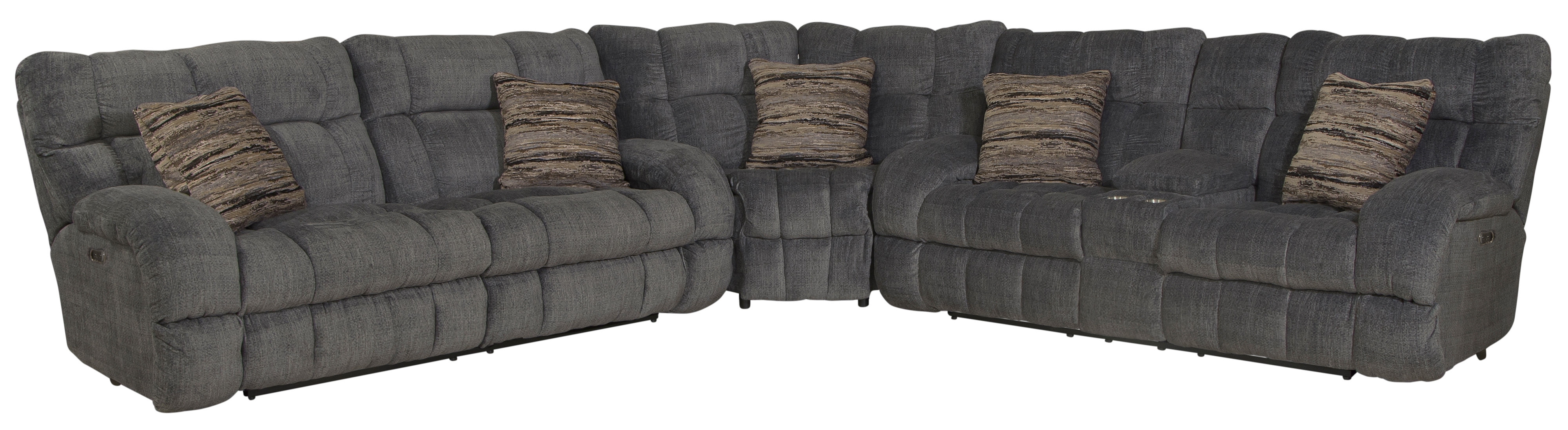 3-Piece Power Reclining Sectional Sofa