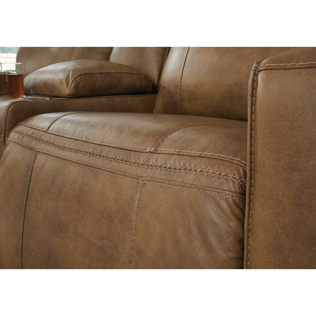 Signature Design by Ashley Furniture Game Plan Power Reclining Loveseat