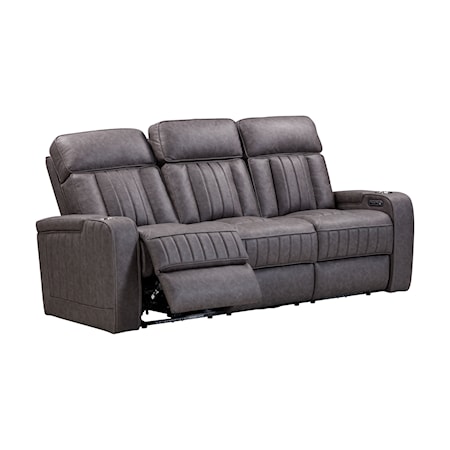 Power Reclining Sofa w/ Drop Down Table