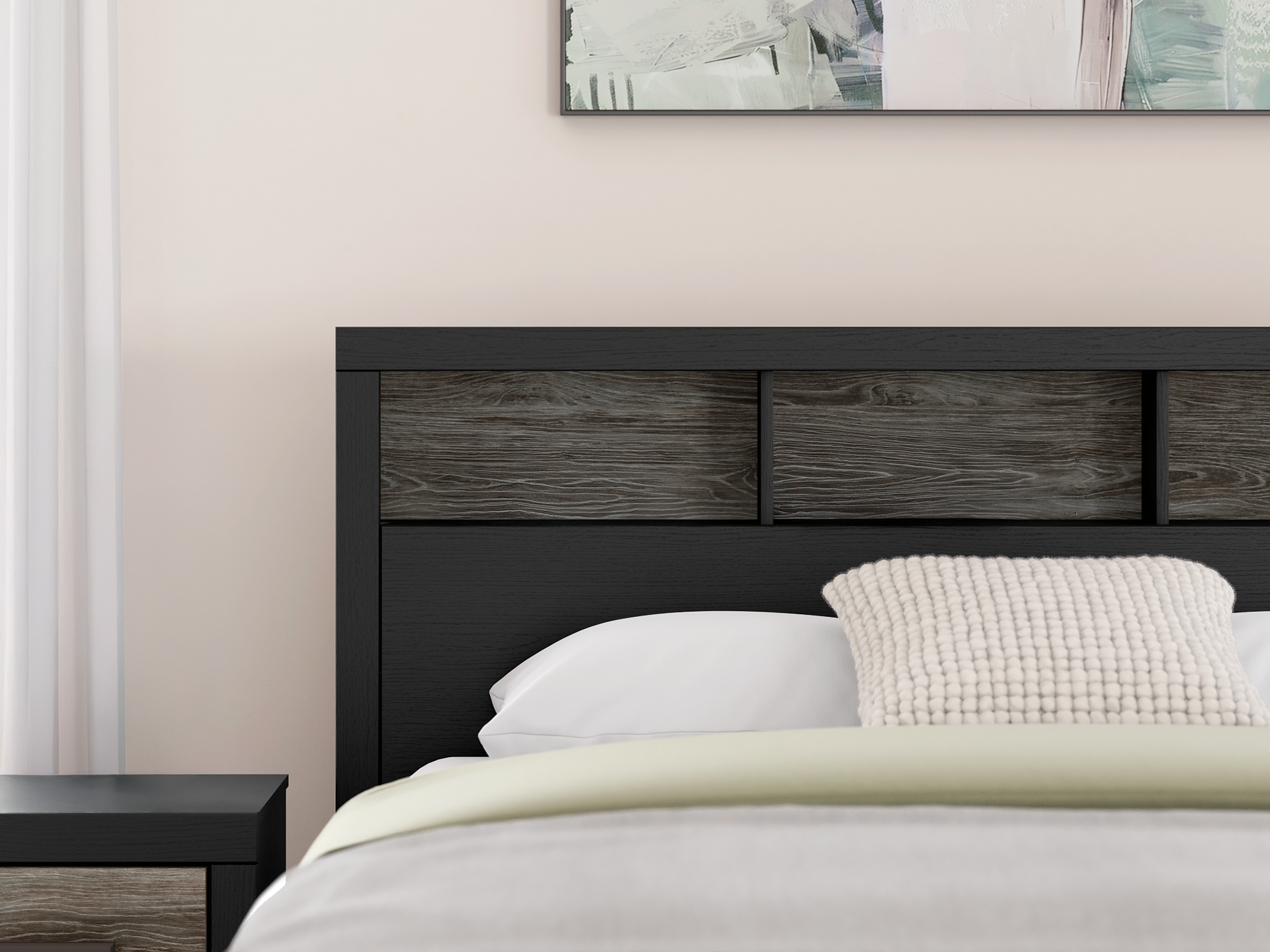 Signature Design by Ashley Broachmyn Queen Bookcase Panel Bed