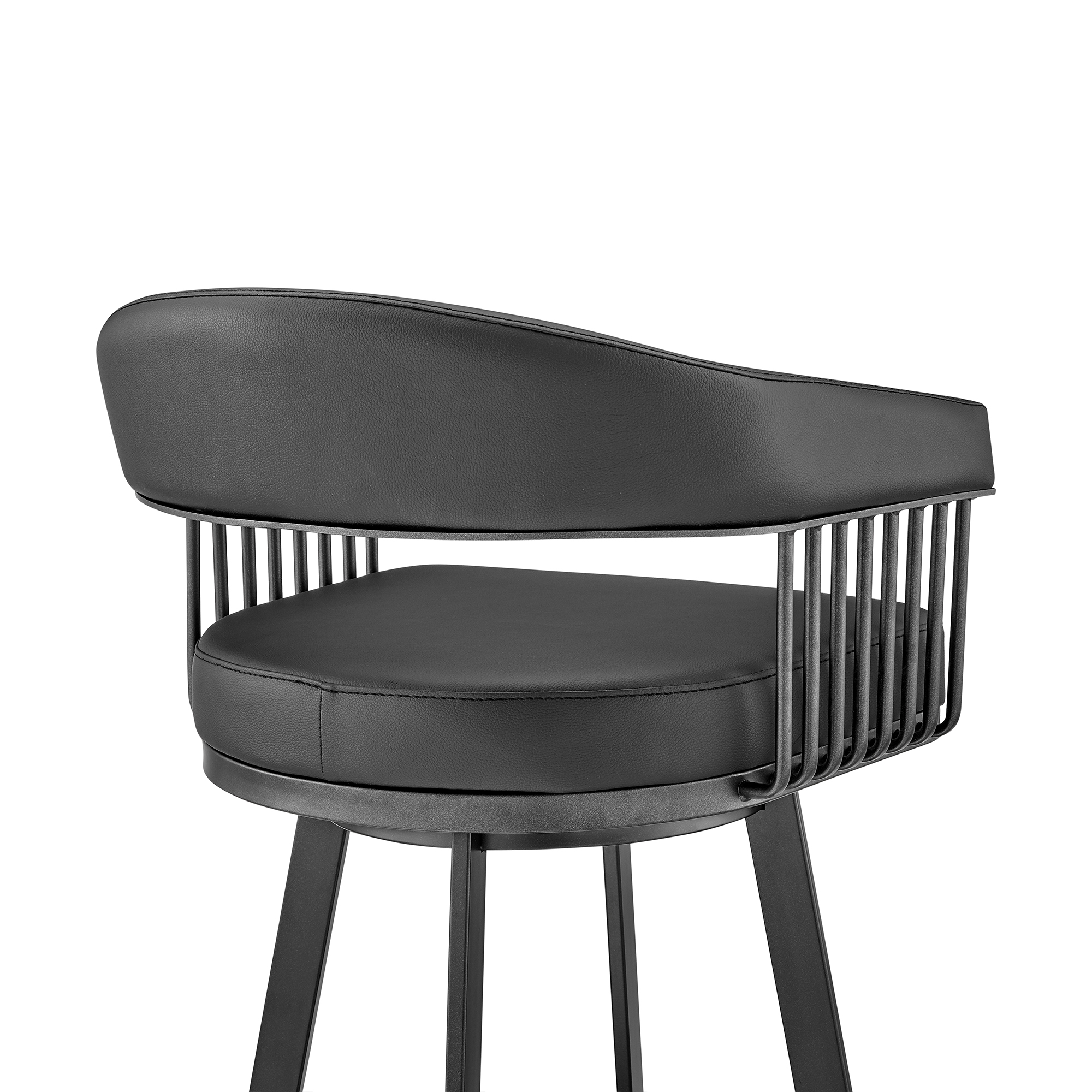Armen Living Chelsea Swivel Bar Stool