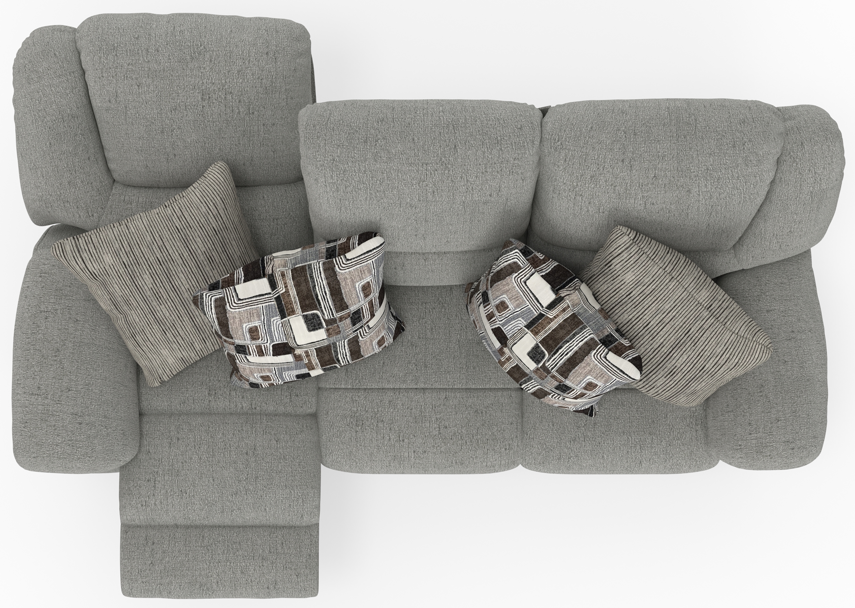 Catnapper Trifecta Manual Triple Reclining Sofa