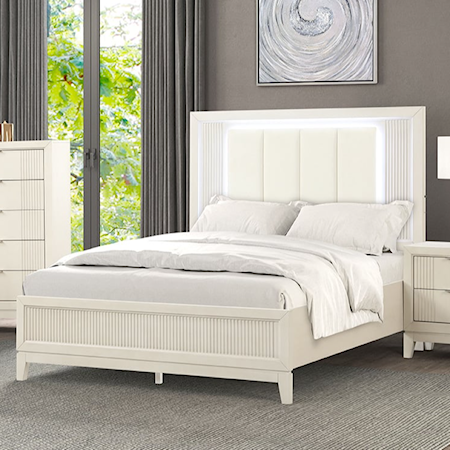 Upholstered Queen Bed