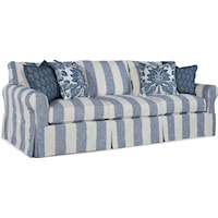 Transitional Sofa with Slipcover