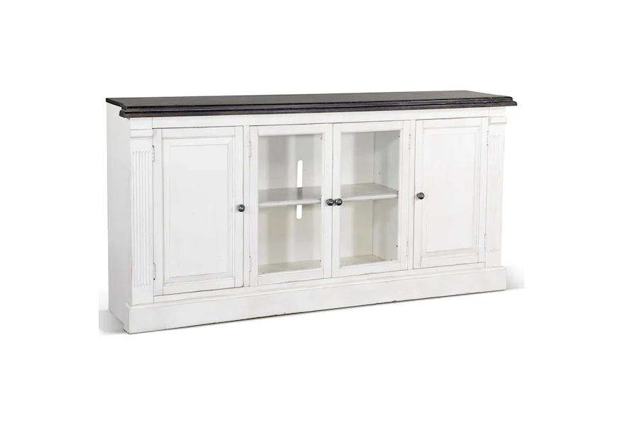 Carriage House Media Console by Sunny Designs at Sparks HomeStore