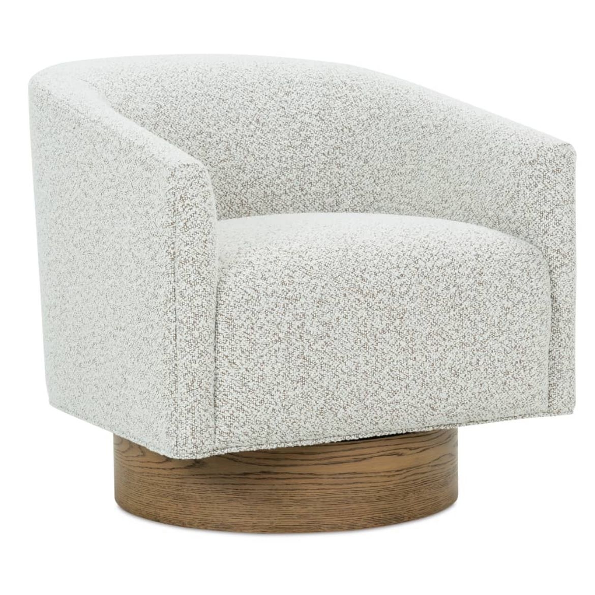 Swivel Barrel Chair