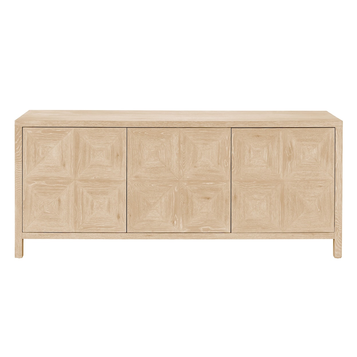 Universal Modern Farmhouse 3-Door Credenza