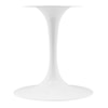Modway Lippa 78" Oval Marble Dining Table