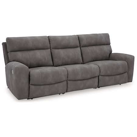 3-Piece Power Reclining Sectional Sofa