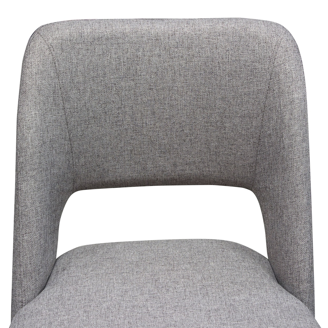 Diamond Sofa Furniture Reveal Set of 2 Dining Chairs in Grey Fabric