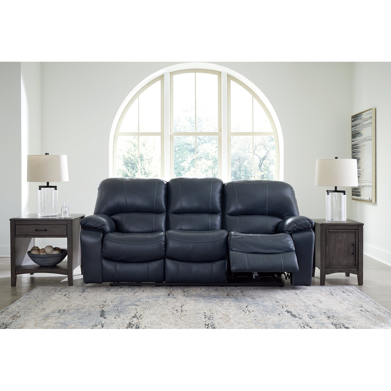 Signature Design by Ashley Leesworth Power Reclining Sofa