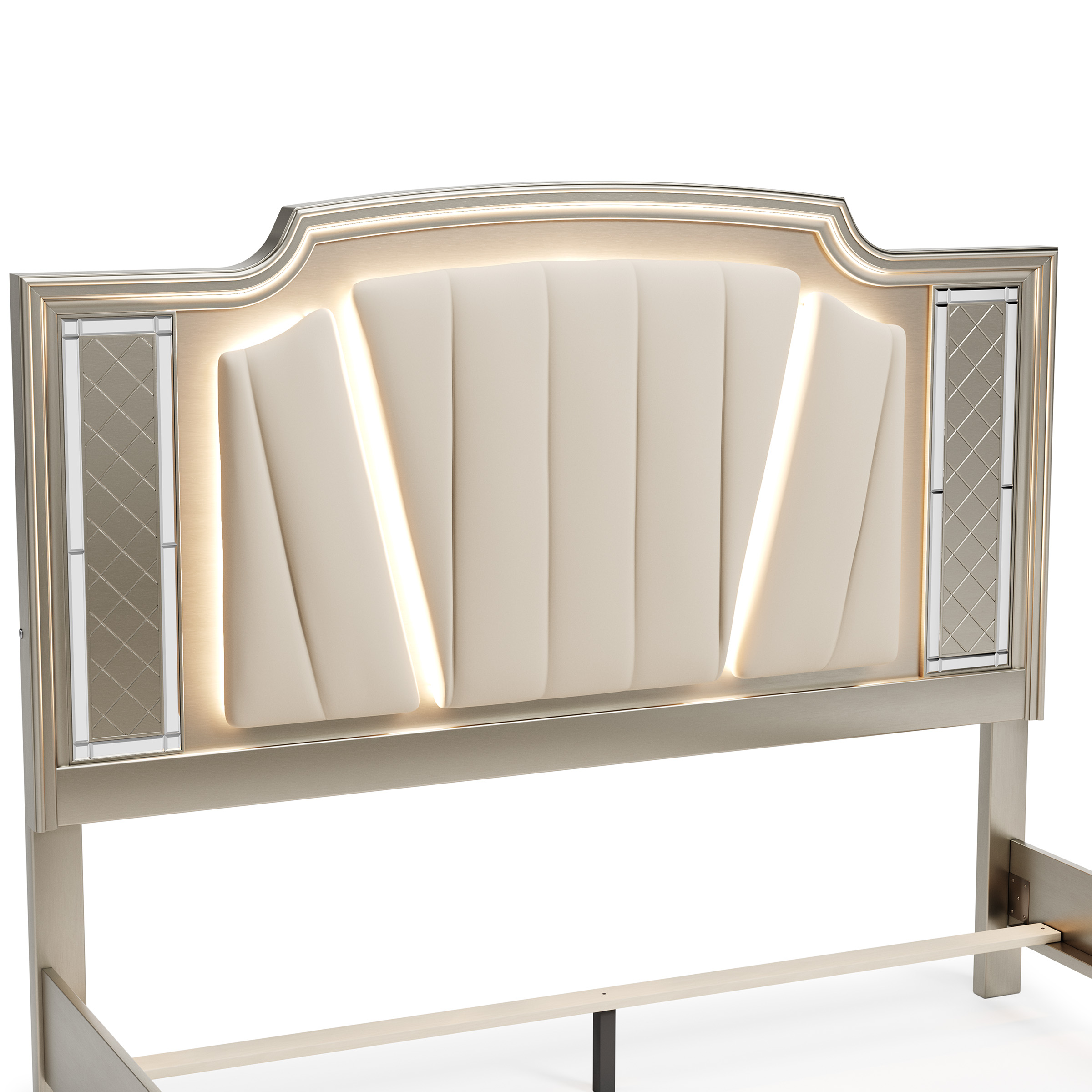 Signature Design by Ashley Chevanna King Upholstered Panel Bed