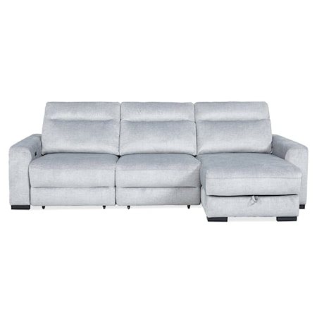 Power Sliding Sectional Sofa