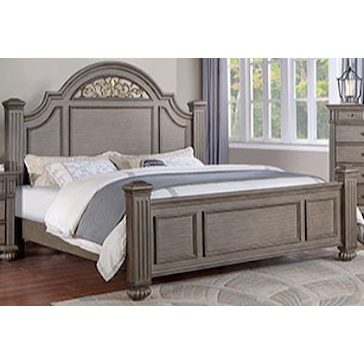 Furniture of America - FOA Syracuse California King Bed