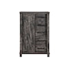 Global Furniture Arlo CHEST WITH SLIDING BARN DOOR