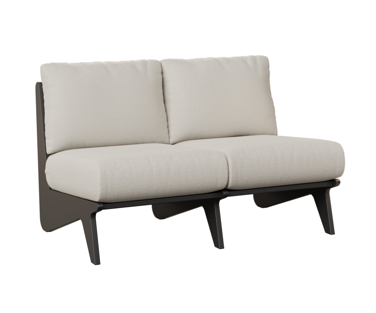 Holland Armless Loveseat