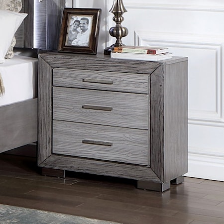 Gray Nightstand