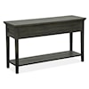 Magnussen Home Westley Falls Occasional Tables Rectangular Sofa Table