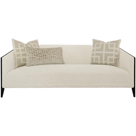 Aubree Fabric Sofa Without Pillows