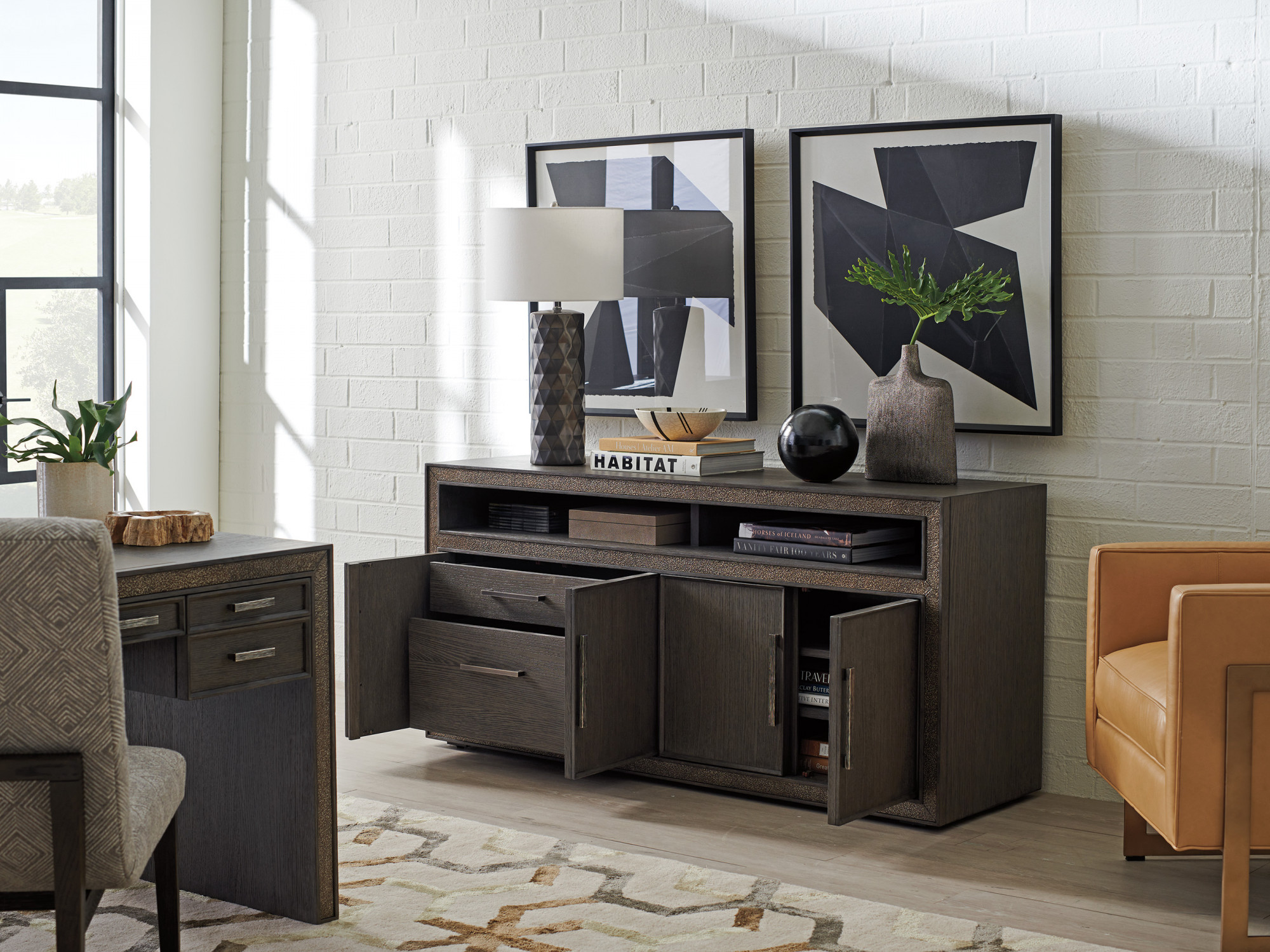 Sligh Studio Designs Hampton Media/Home Office Console