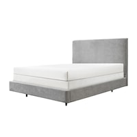 Nirvana Contemporary Upholstered Bed