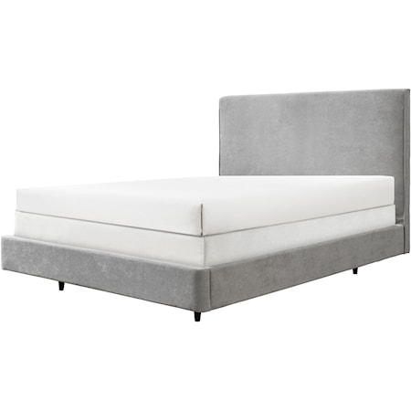 Nirvana Contemporary Upholstered Bed