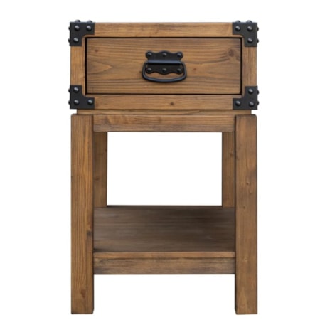 1-Drawer Chairside Table