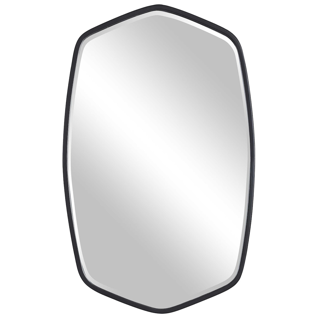 Uttermost Mirrors Duronia Black Iron Mirror