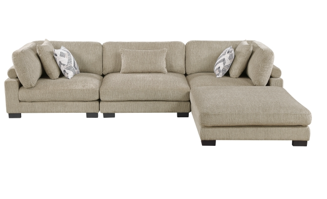 Homelegance Tinley 4-Piece Modular Sectional