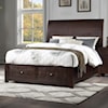 Winners Only Union King Storage Sleigh Bed