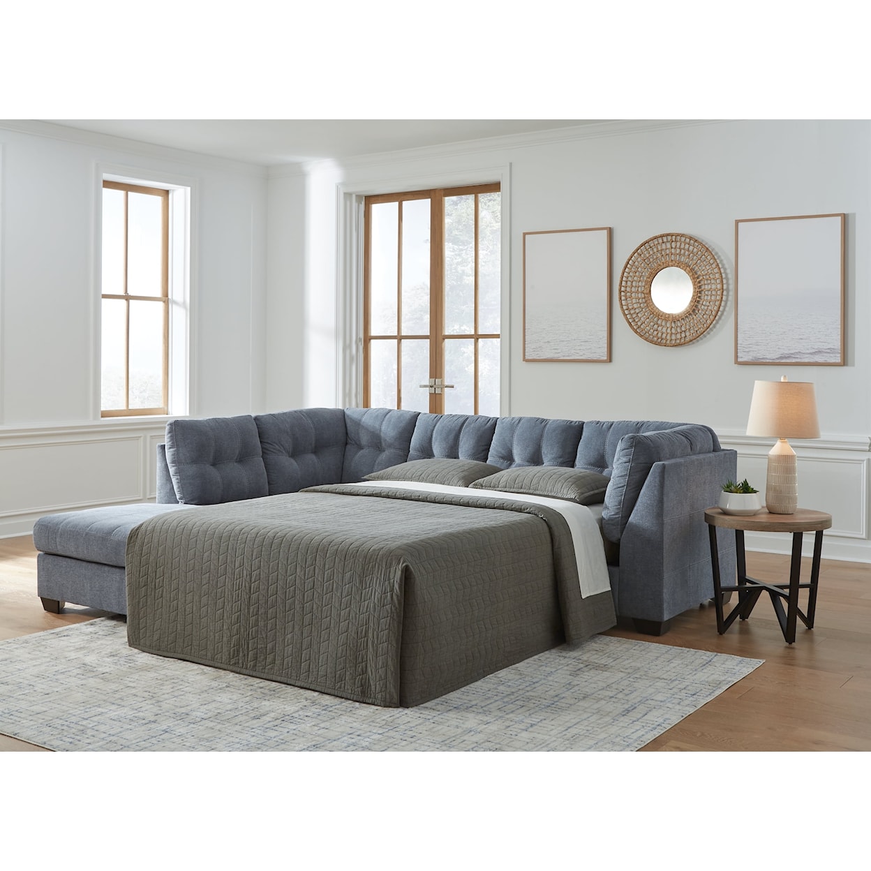 Michael Alan Select Marleton 2-Piece Sleeper Sectional with Chaise