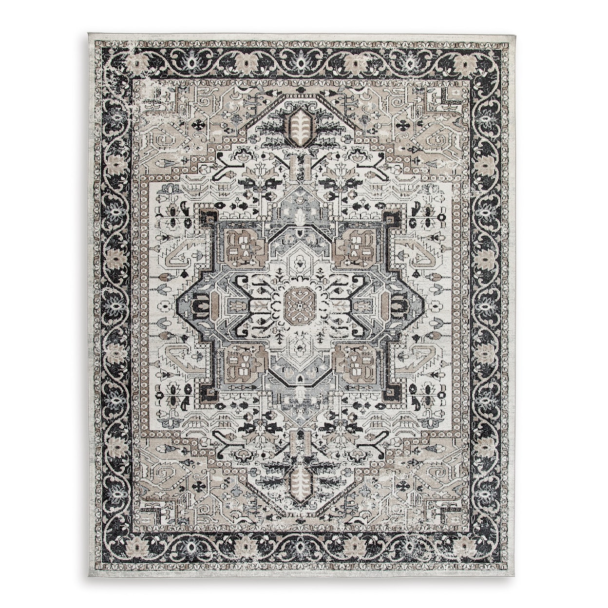 Ashley Furniture Signature Design Machine Washable Rugs Gregmoore 7'7" x 9'11" Rug