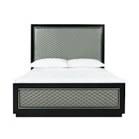 Glam Queen Panel Bed 