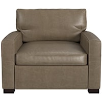 Causal Accent Chair with Track Arms