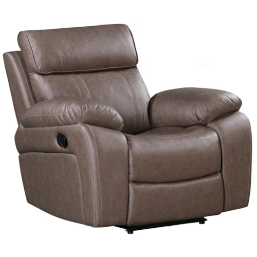 Transitional Manual Glider Recliner