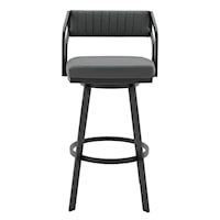 Contemporary Swivel Barstool