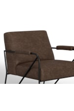 International Furniture Direct Lotus Modern Upholstered Armchair