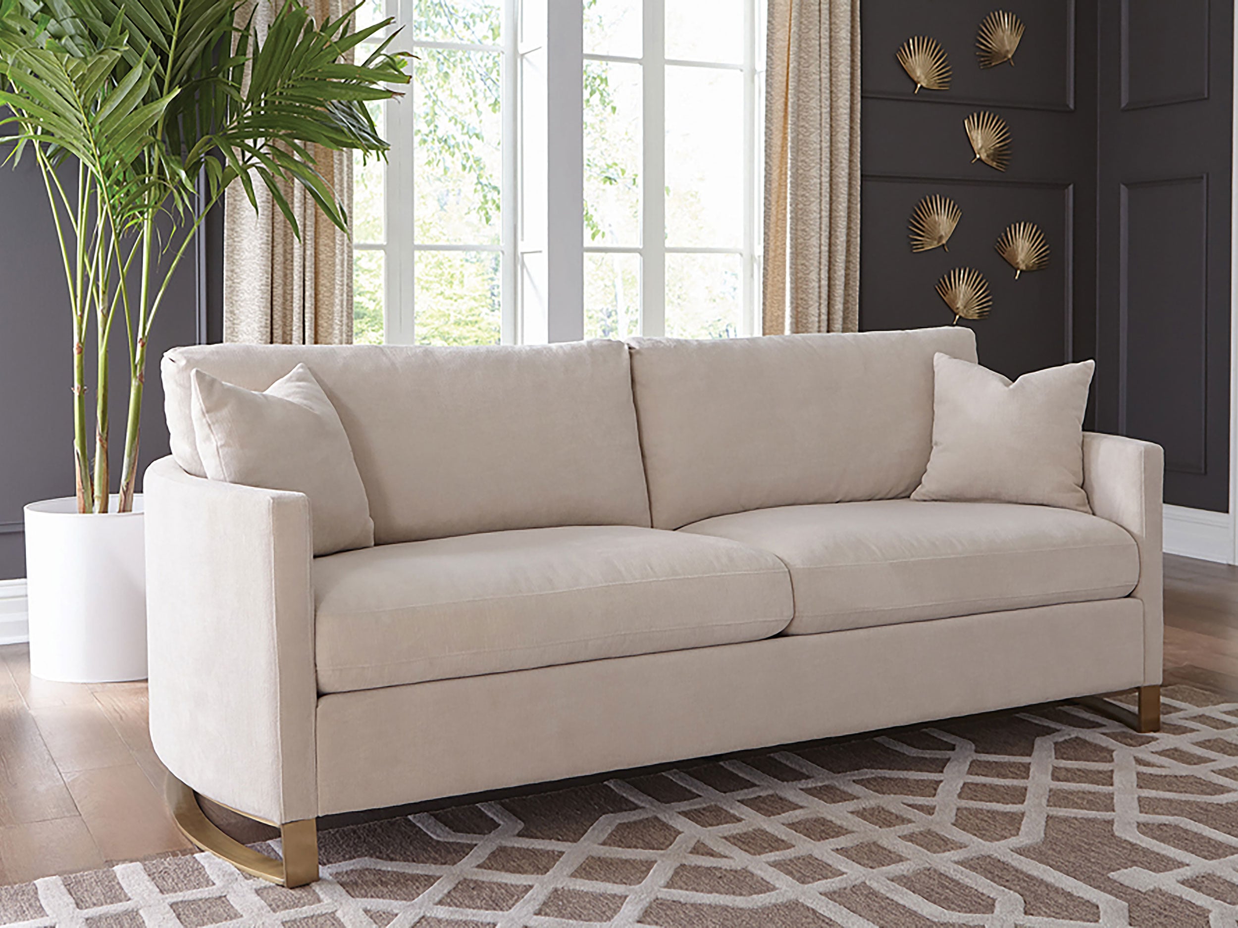 Corliss Arched Arm Sofa