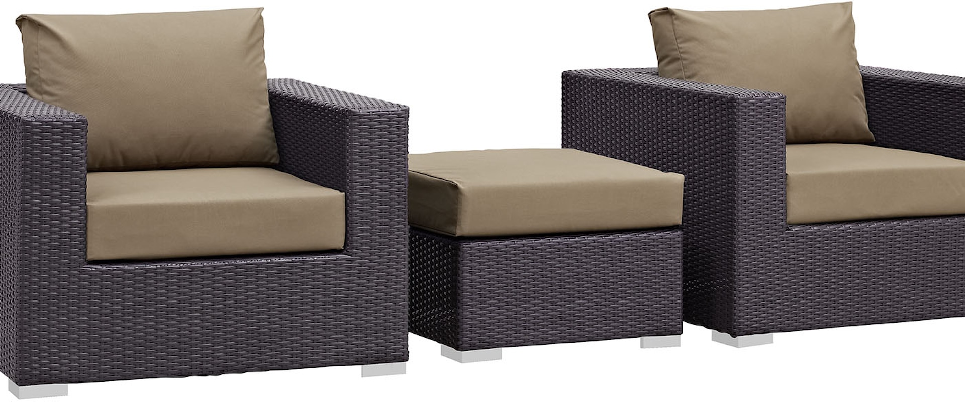 3 Piece Outdoor Patio Sofa Set