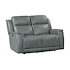 Bassett Club Level - Conover Power Reclining Loveseat